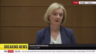 Liz Truss: Warns that authoritarian regimes are trying to create a “new global world order”