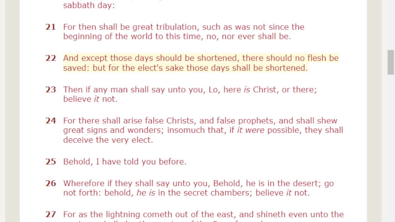 Prophecy manifest in the NEWWWSSSSS