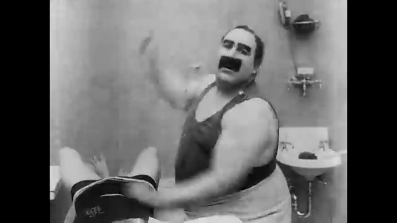 The Cure comedy video charlie chaplin