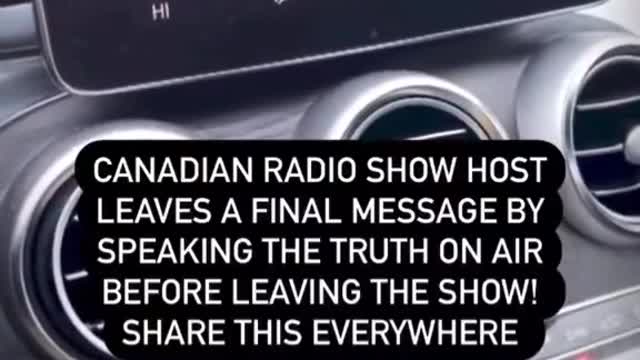 Radio host leaves the station with final message: You've all been tricked!