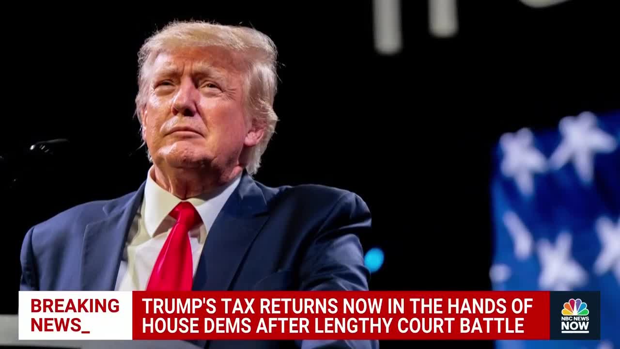 House Democrats Receive Trump's Tax Returns After Court Battle