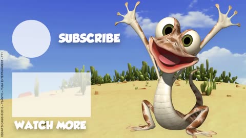 Oscar's Oasis - Baby Lizard _ HQ _ Funny Cartoons