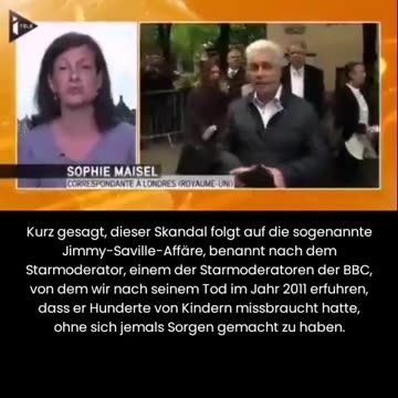 Vereinigtes Königreich - Im französischen Fernsehen. UK-Skandal. Riesiger Pädo-Ring ...