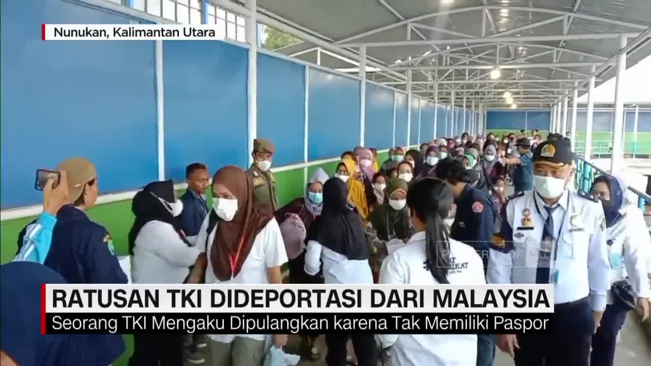 Ratusan TKI Dideportasi dari Tawau Malaysia Karena Tak Memiliki Paspor