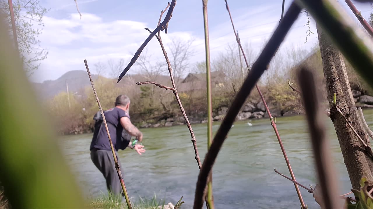 Illegal Stealth Fishing on The Traun River and Fly Fishing Wolfgangsee Austria Part I