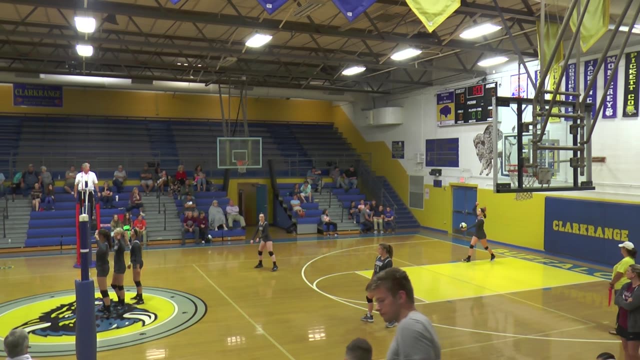 Clarkrange Volleyball Game 9/10/18