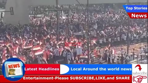 Huge number of people gather in Iraq to show