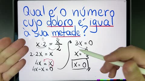 😱 97% NÃO CONSEGUEM RESOLVER A ESTA EQUAÇÃO Você Consegue Resolver 2x = x2