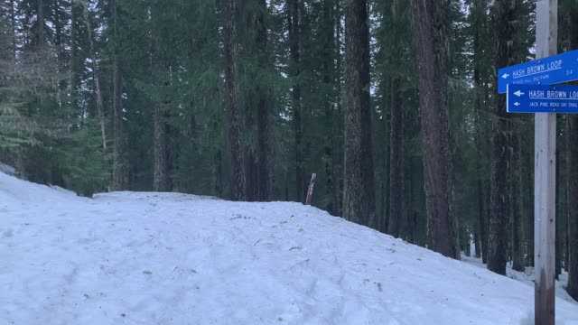 Hash Brown Loop Junction – Potato Hill Sno-Park – Central Oregon – 4K