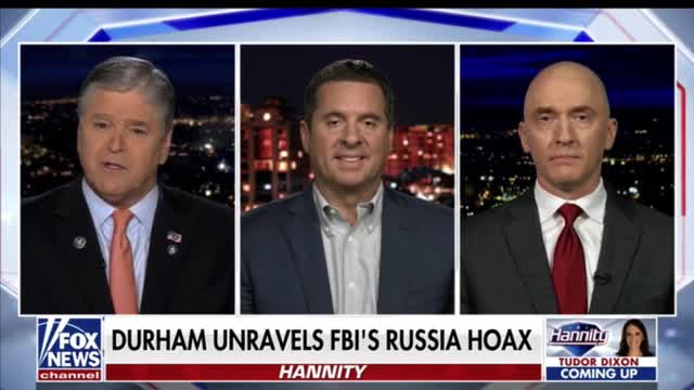 Nunes: Durham being blocked from bringing further Russia Hoax charges.