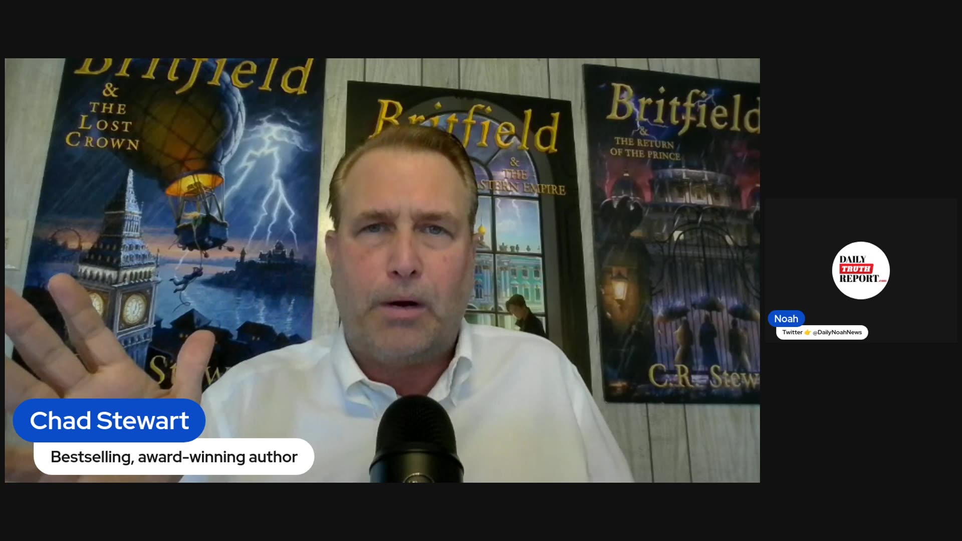 🟢 Its James Bond...but with a Bigger Purpose -- with C.R. Stewart (LIVE REPLAY)