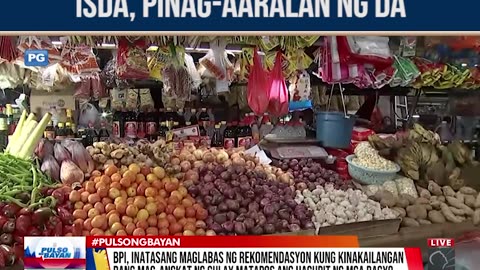 Pag-aangkat ng karagdagang 8K metriko tonelada na isda, pinag-aaralan ng DA