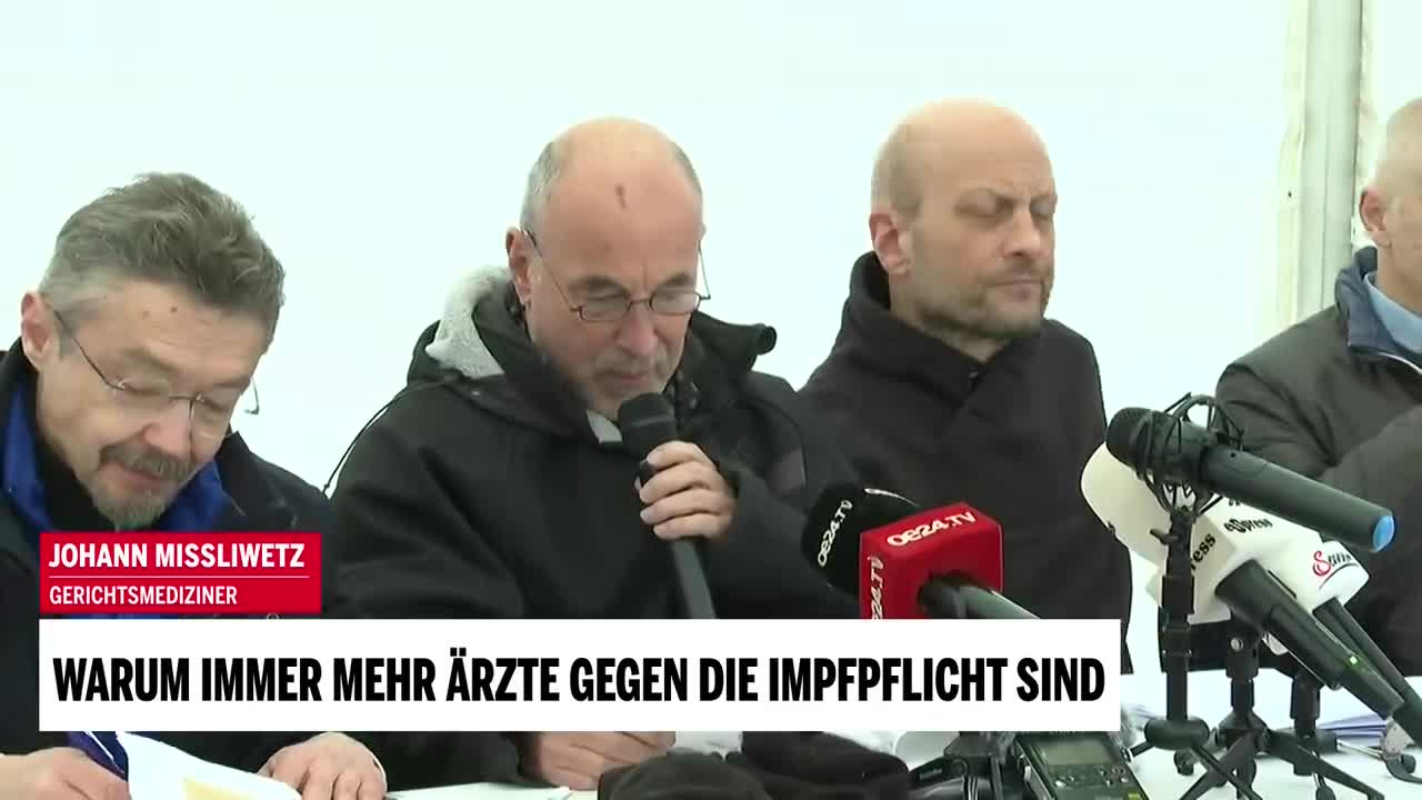 Auszug aus der PK der Ärzte gegen Impfpflicht