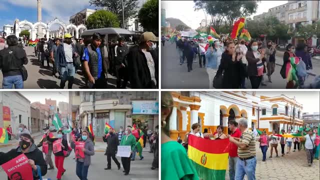 Nationwide protests in Bolivia after the arrest of a prominent opposition governor