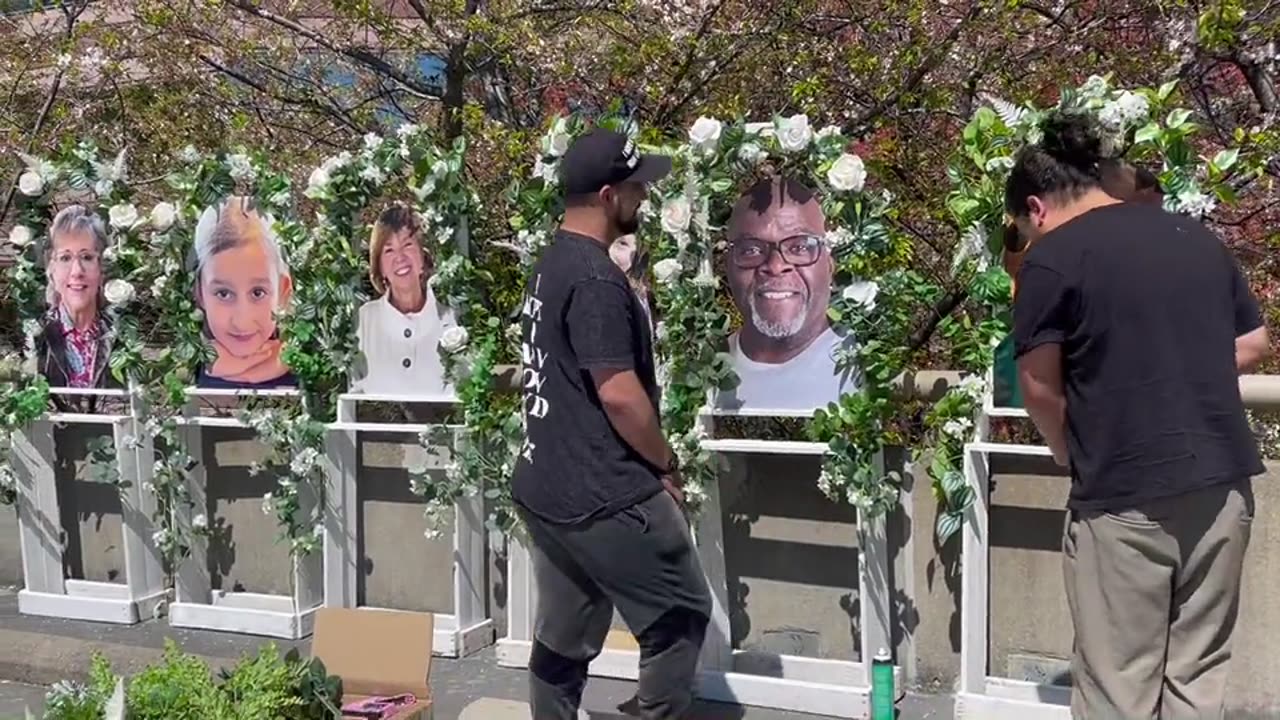 Memorial For Covenant School Victims In Los Angeles