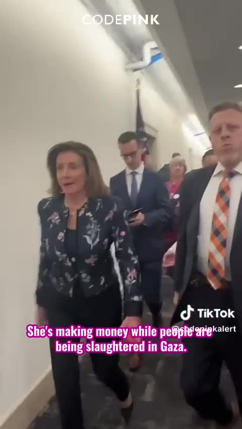 Pelosi Making Money off of Genocide