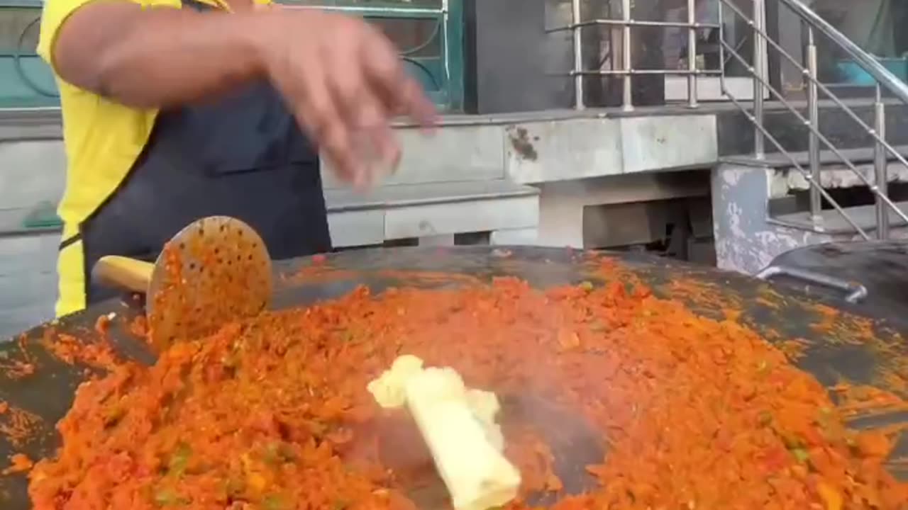 Most Famous Pav Bhaji Making