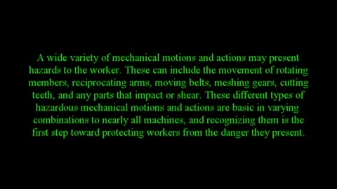 Machine safeguarding part 1