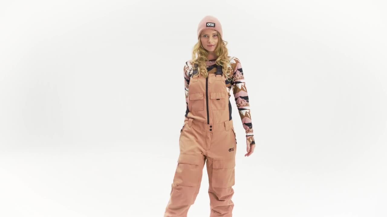 [??]BRITA BIB PANTS - ASH ROSE