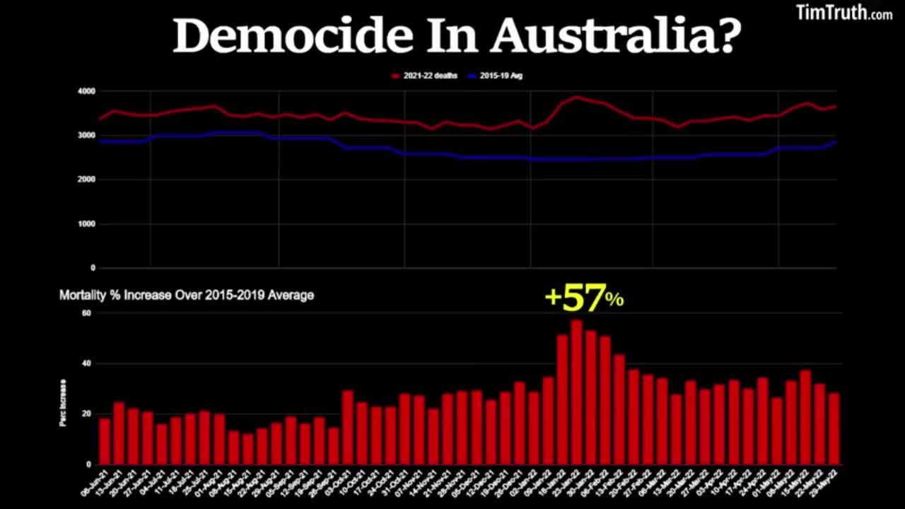 Excess Deaths in Australia - 1 min CLIP