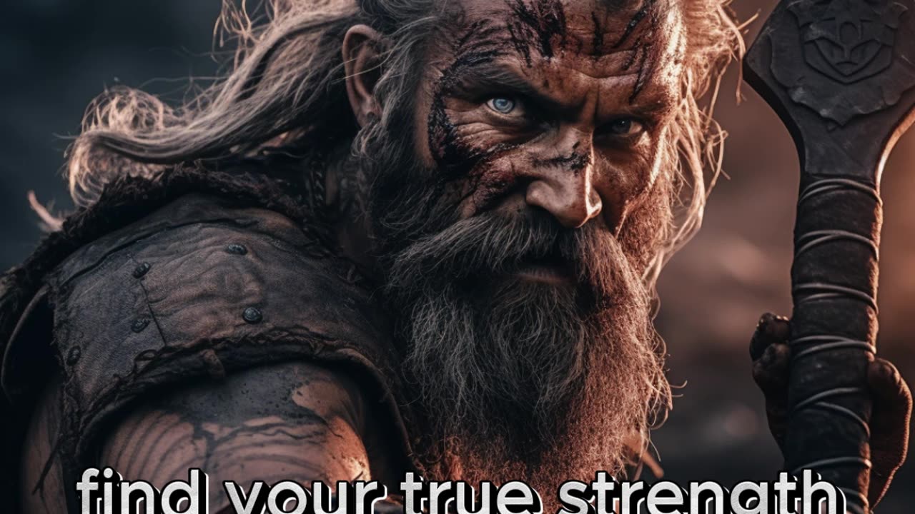 Viking Quote - Motivational and Inspirational - Conquer, Quitting is a foreign concept.