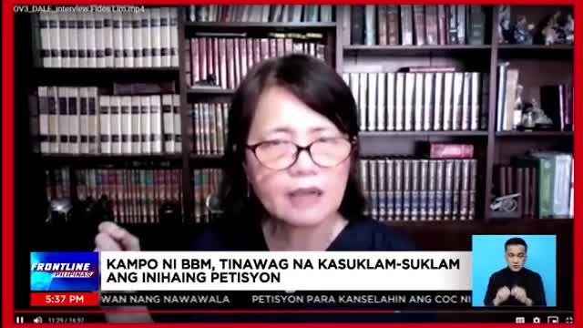 FRONTLINEPILIPINASMONDAYS TO FRIDAYS 5:30 PM