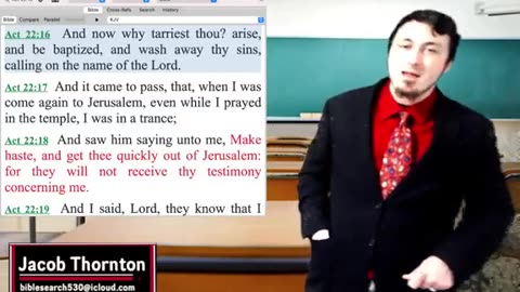 1 Peter 3:21 - Baptism Doth Also Now Save Us