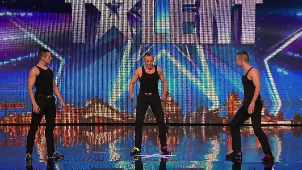 BGMT extra check out these Hungarian (thigh) slappers! Britain's Got More Talent 2015