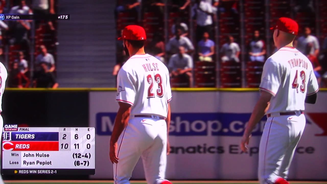 MLB The Show: Cincinnati Reds vs Detroit Tigers (S5 G91 Hulse 3 HRs)