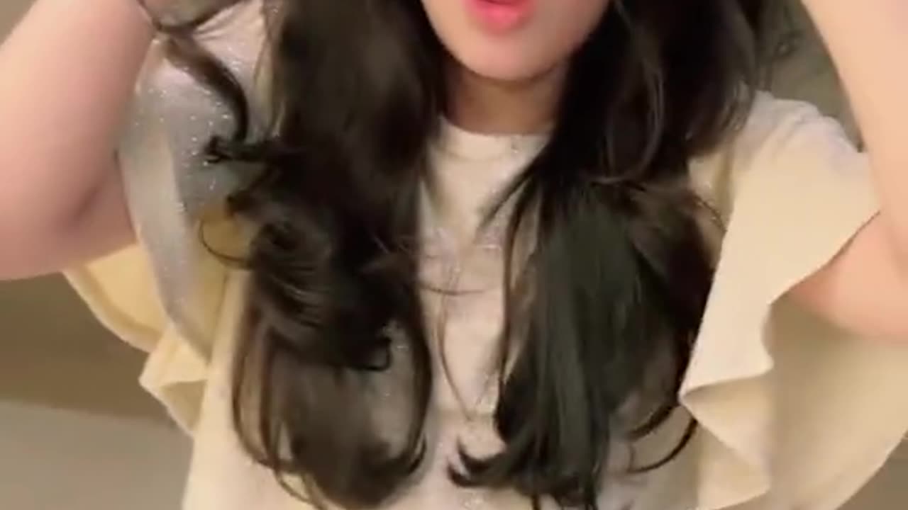 My daughter dance with expressions she is cute or not ? - Follow my channel