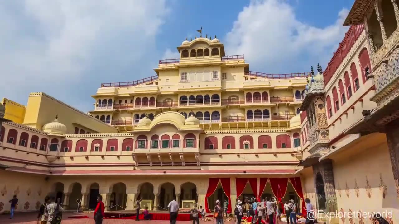 Jaipur drone view 4k