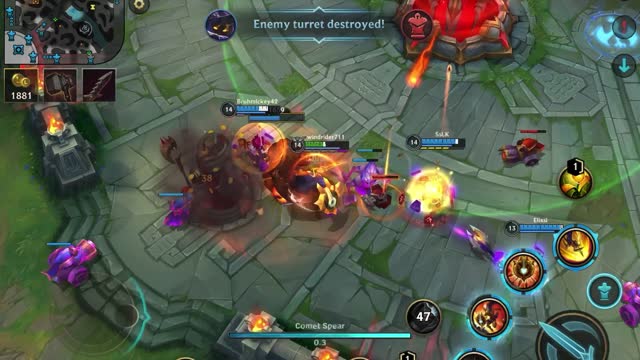 Wild Rift Gameplay [Ranked]: Aggressive Pantheon Jungle Build