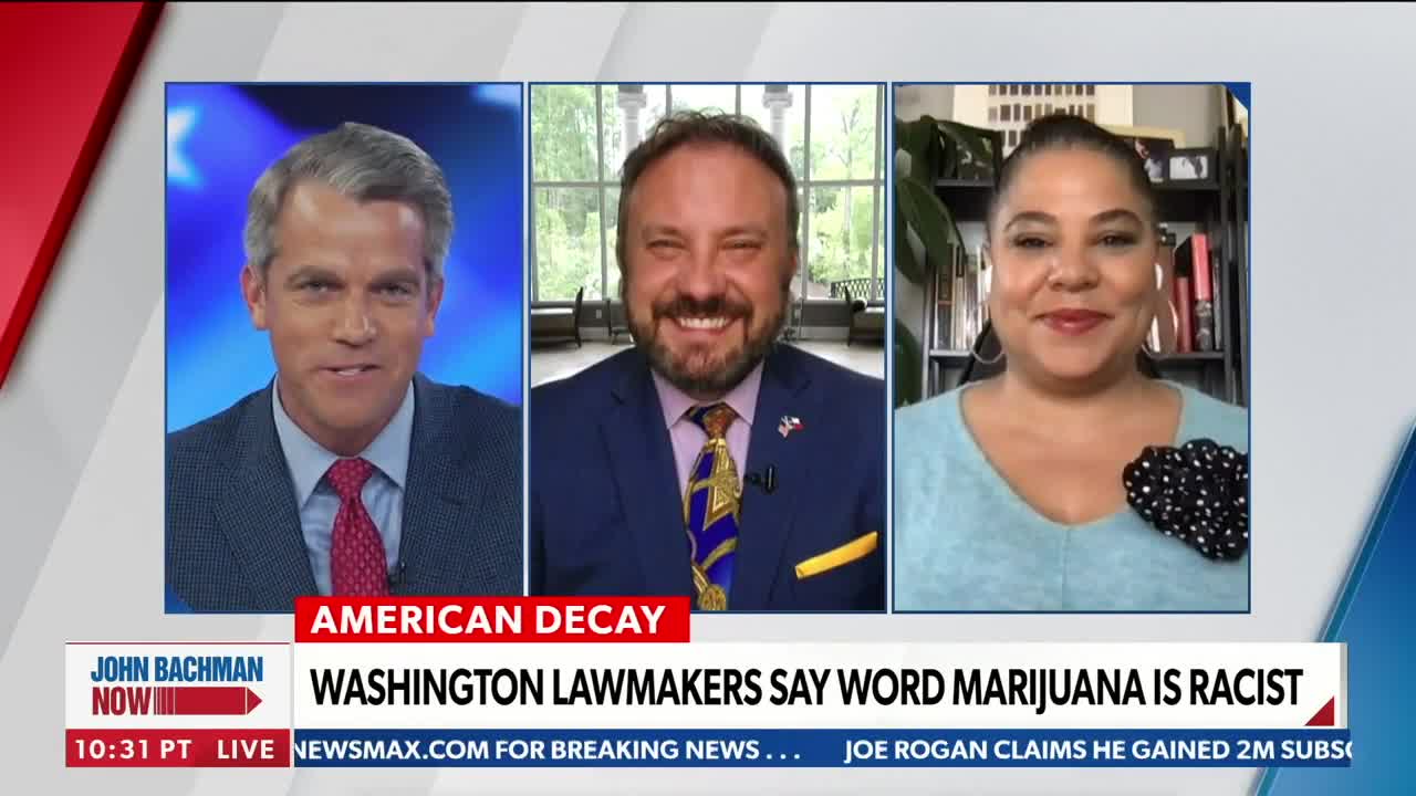 Bezos is Big Mad at Musk, Biden's Bad Polling and Marijuana is Racism? -- Kira Davis on Newsmax