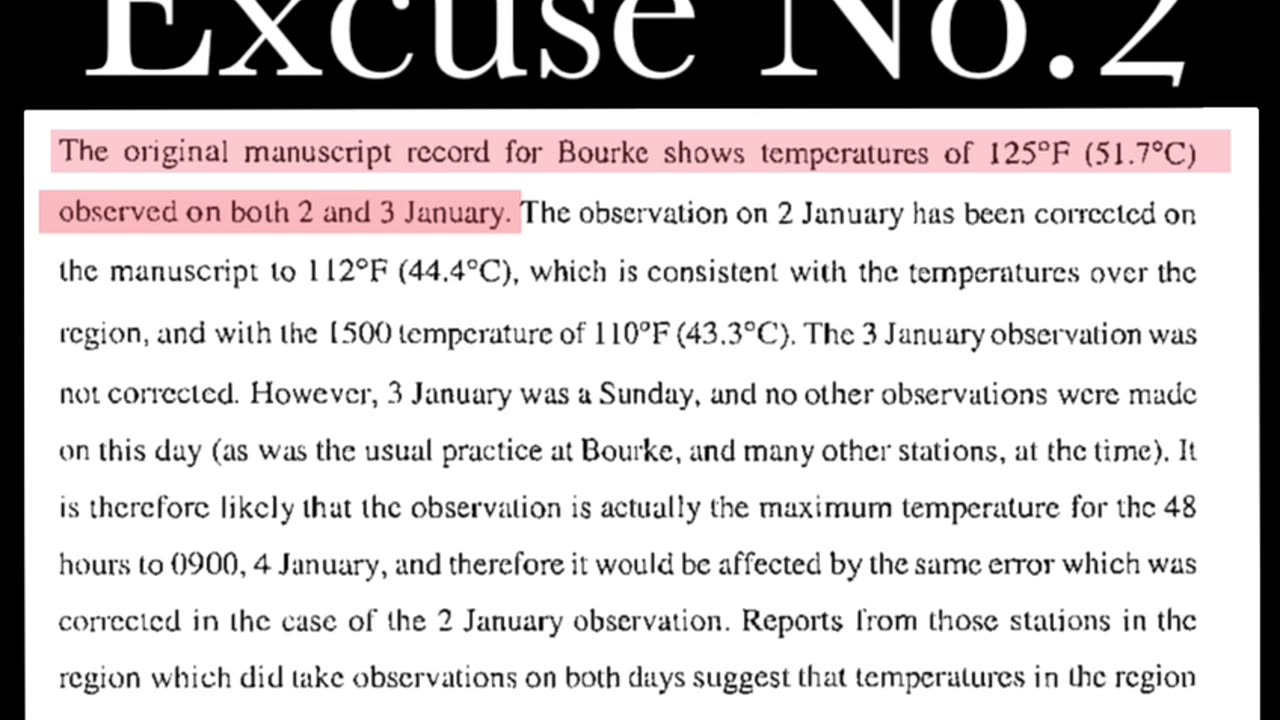 Australian Meteorology erases history for climate hoax