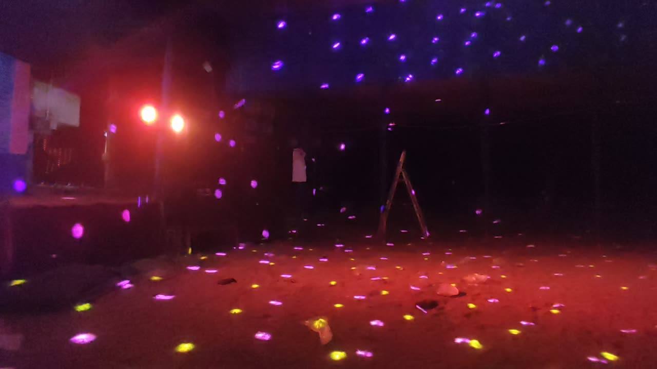 Dance ground dj lights