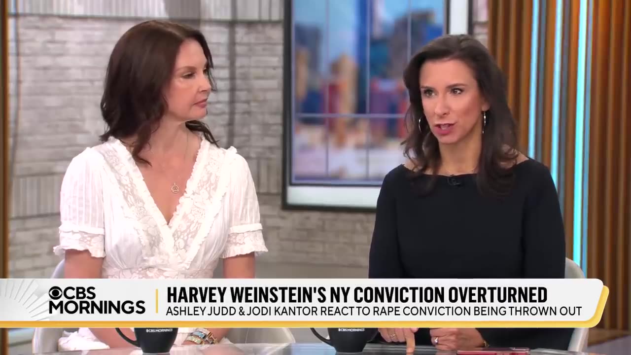 Ashley Judd, Jodi Kantor discuss Harvey Weinstein's conviction being overturned