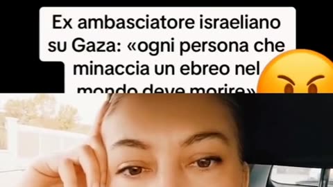 Israele - Palestina, ex ambasciatore