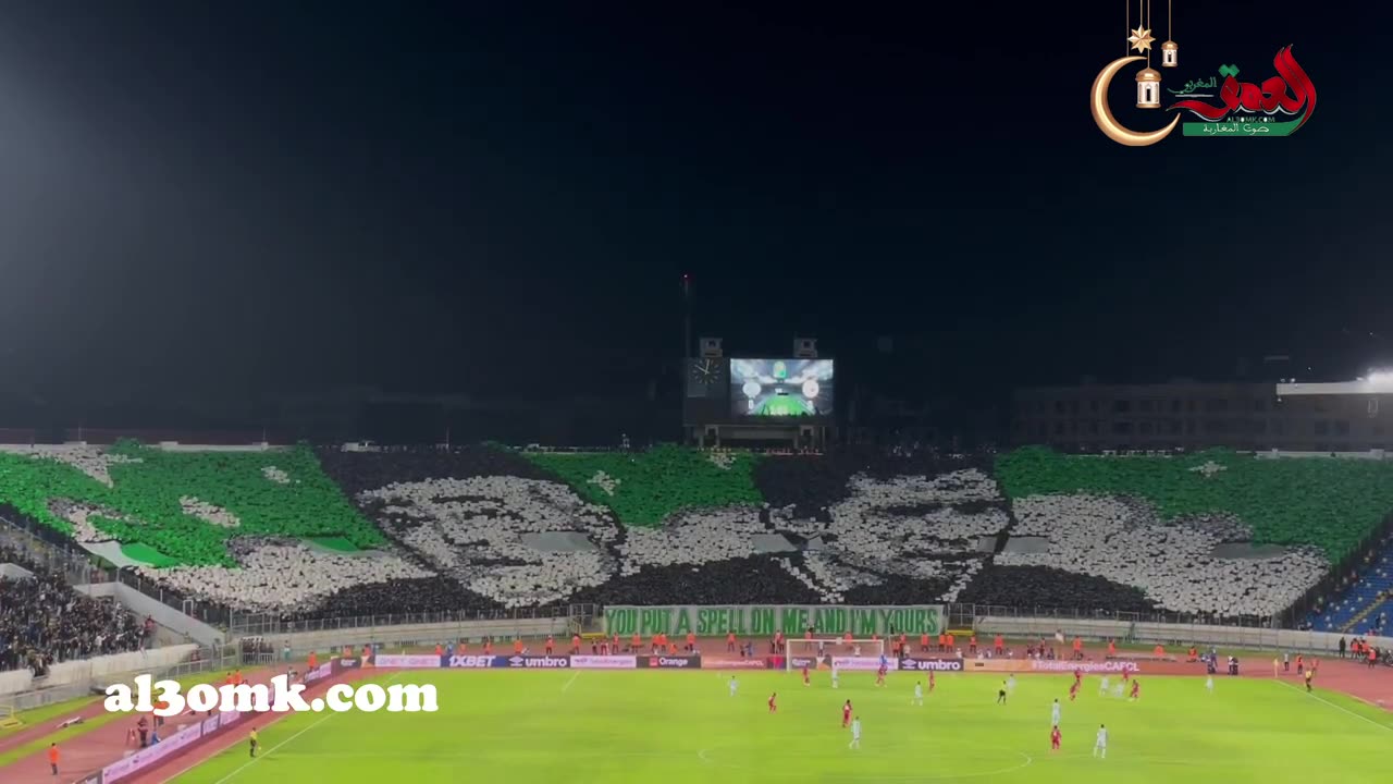 3 tifos raja Casablanca