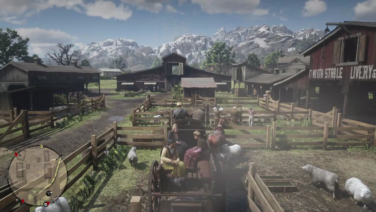 Red Dead Redemption 2 Jackass drunken wagon ride