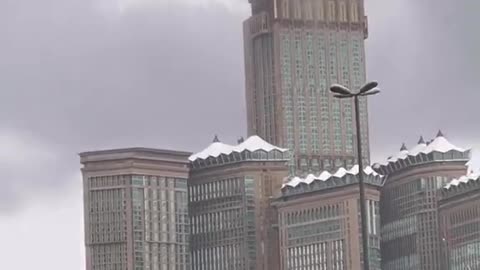 Makkah in the rain