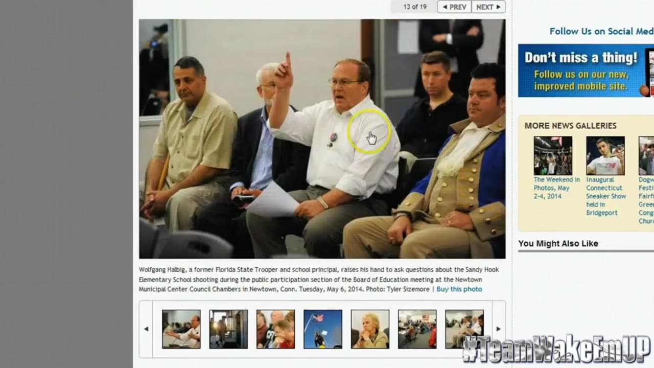 'Newtown School Board Greets Sandy Hook Skeptics with Silence' - 2014