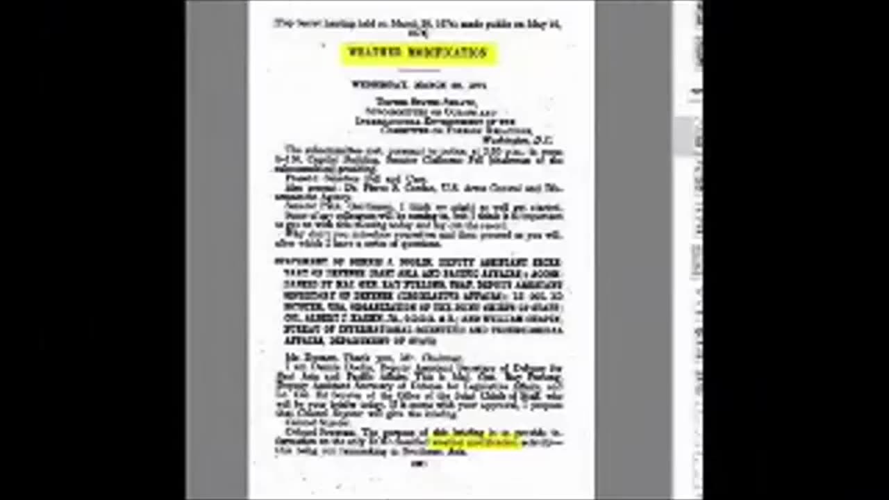 RICK MIRACLE VIDEO LIBRARY #716, 2012 VIDEO, DEBUNK THIS! WEATHER MODIFICATION, WEAPONS WARFARE