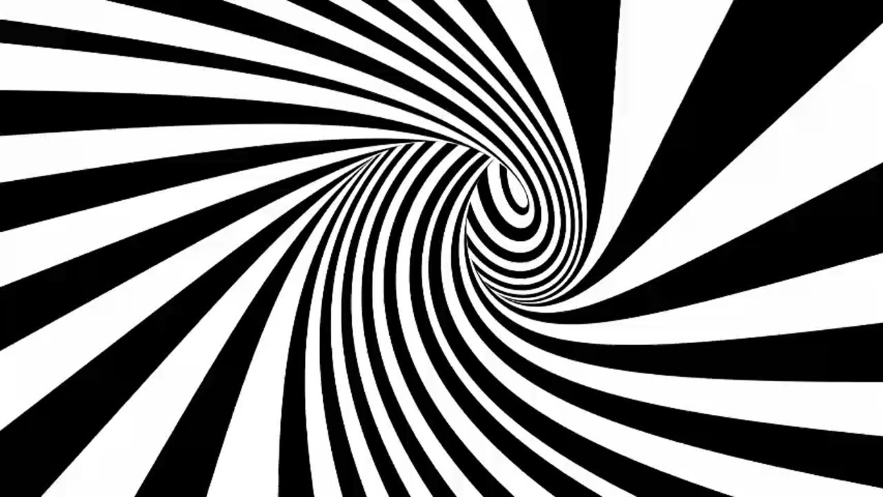 Black and White illusion video for you eyes - Don't blink your eyes for 1 minutes