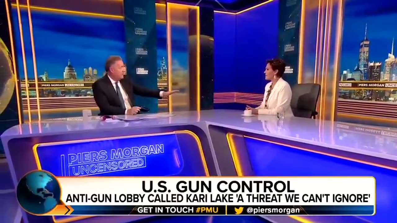 PIERS MORGAN VS KARI LAKE... WATCH KARI DESTROY THIS SHILL ON EVERY TOPIC