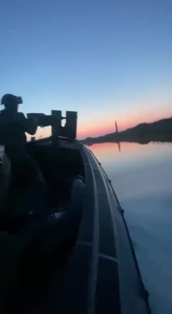 Ukrainian Navy Patrols Wetlands