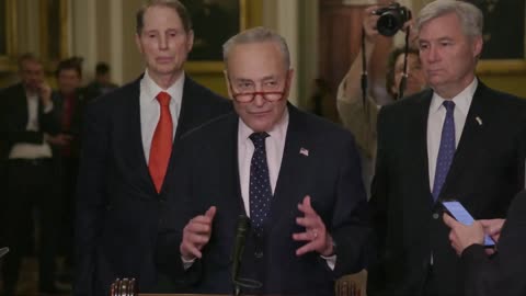 Reporter Presses Chuck Schumer On Refusing To Negotiate Spending Cuts With Republicans On Debt Limit