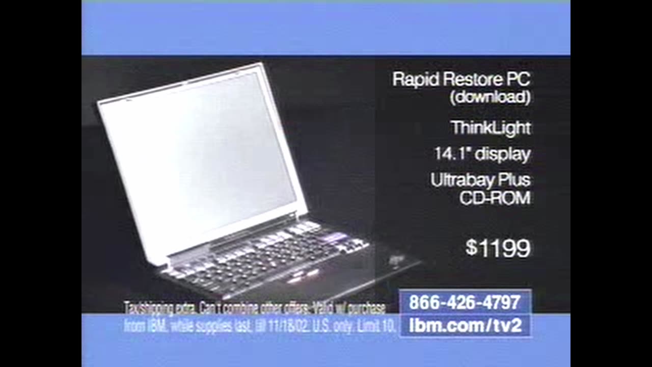 IBM Thinkpad Commercial