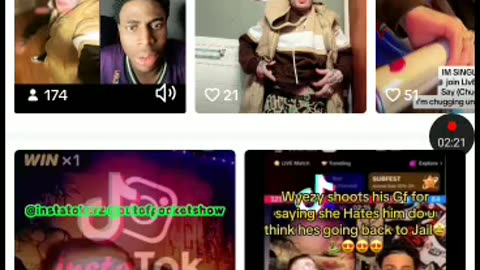 Wyezy went live with a guy on tiktok live but not right reason 11/16/23