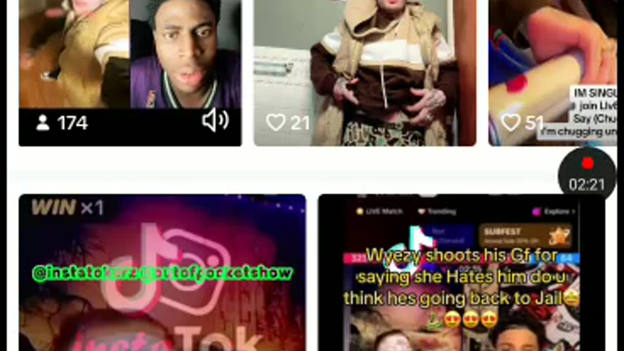 Wyezy went live with a guy on tiktok live but not right reason 11/16/23