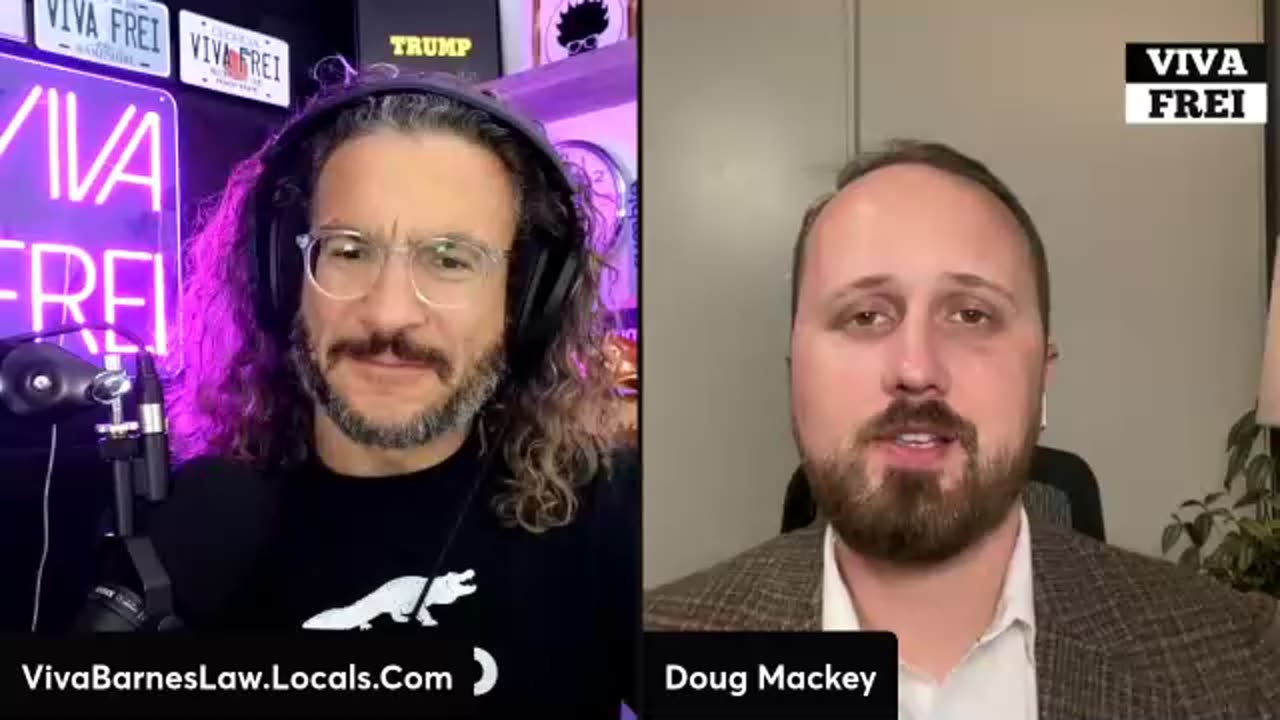 Interview with Douglass Mackey - a.k.a Ricky Vaughn! CONVICTED for a MEME! Viva Frei Live!